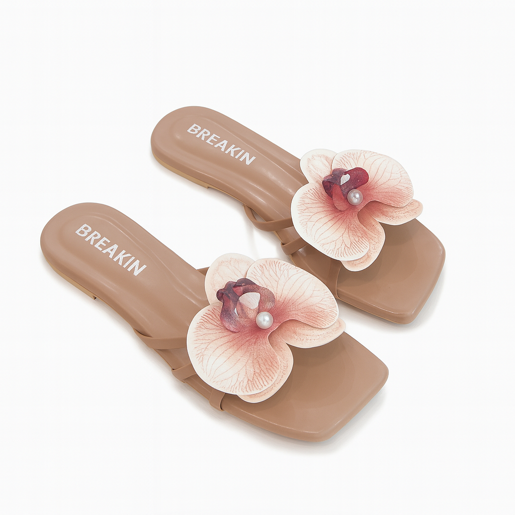 Pomelo Orchid Flower - Beige