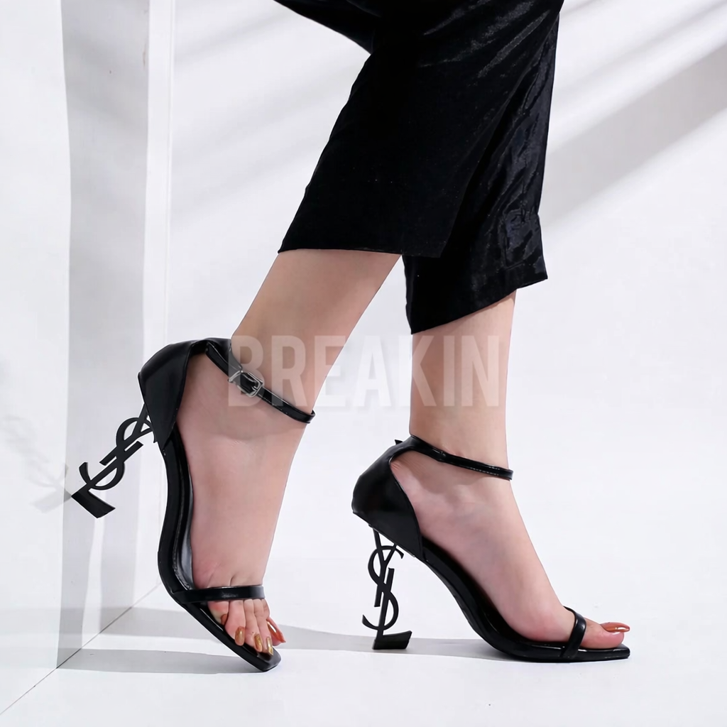 BLACK OPYUM HEEL (IMPORTED FULL PACKAGE)