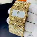 G-C Braclet Golden With White Dial