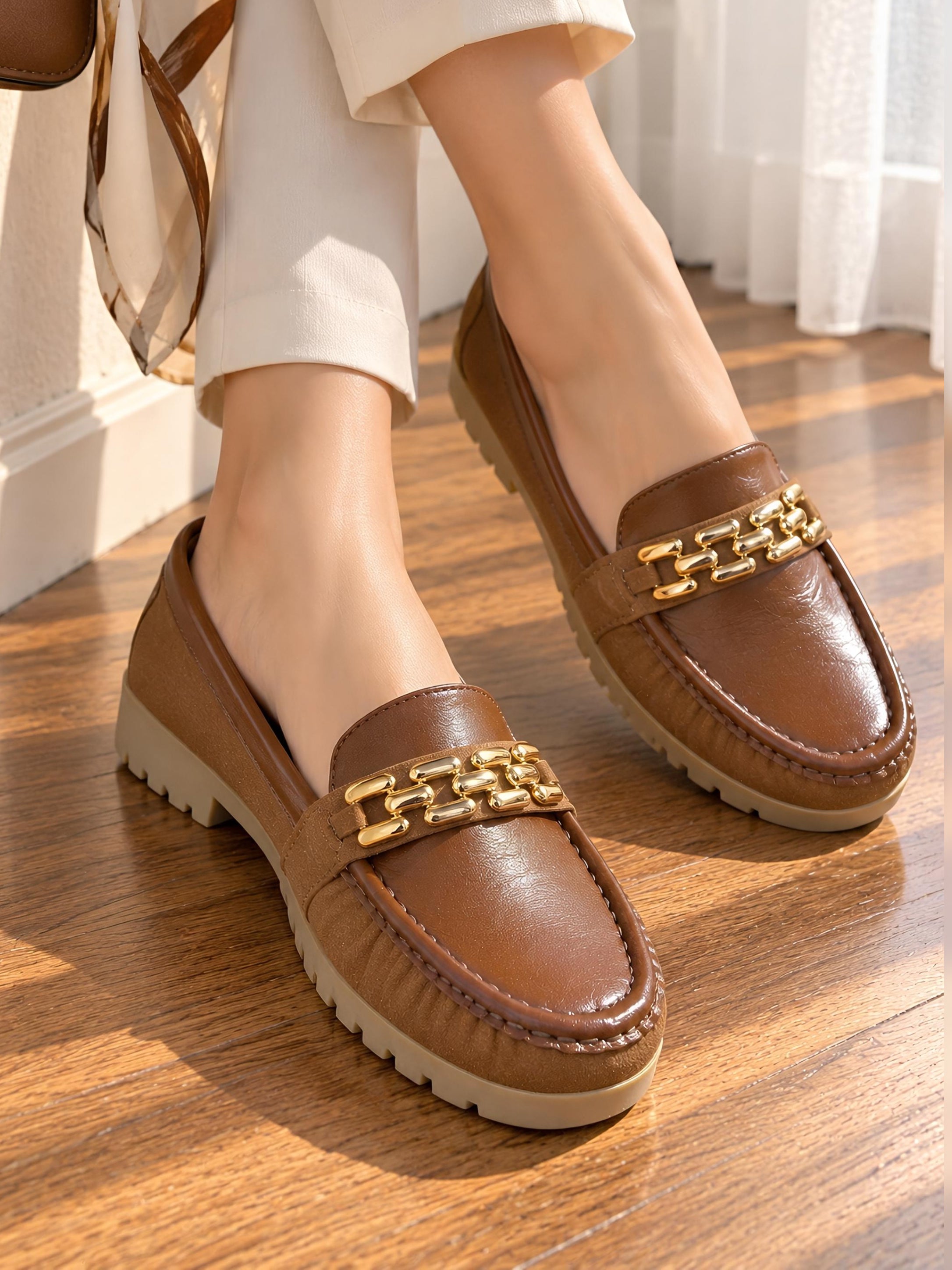 Marlow Chain Loafers