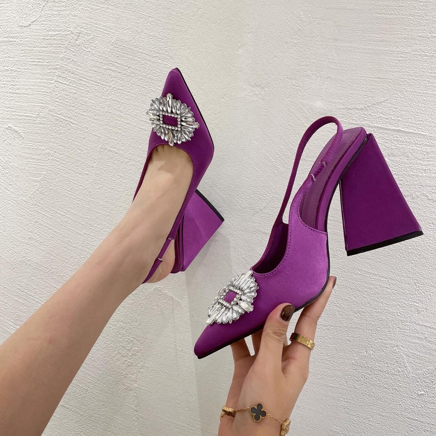 Z-r Triangle Heel Shoes With Multi Colors - Breakin.pk